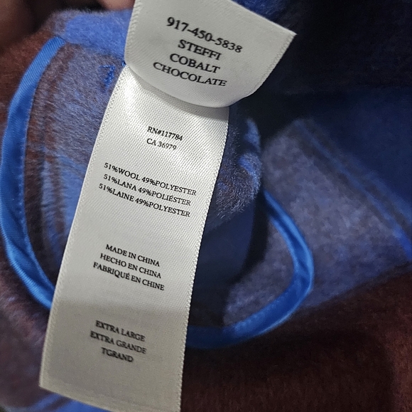 Rails Steffi Jacket Cobalt Chocolate - Picture 6 of 8